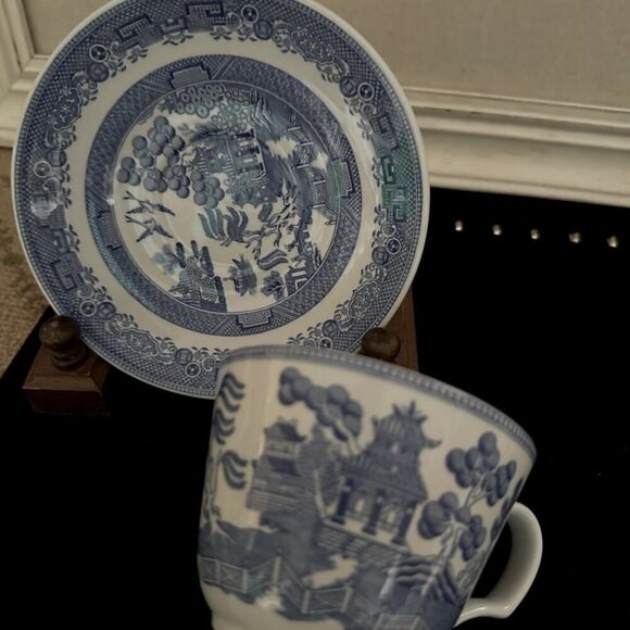 Vintage Spode Blue Room Collection - Georgian collection - set of 2 - Picture 6 of 9